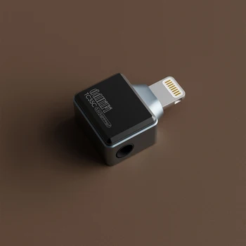 DDHIFI TC35C HiFi Audio Adaptér Converter, 3,5 mm Konektor ALC5686 DAC Čip Tvare T-OTG Plug Hliníkovej Zliatiny puzdro pre iPhone iPad iPod