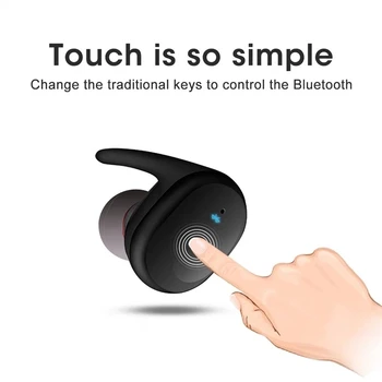 Y30 TWS Bezdrôtové slúchadlá Bluetooth 5.0 Slúchadlá do uší Potlačením Hluku Headset Stereo Zvuk Hudby In-ear Slúchadiel do uší pre všetky smartphone
