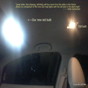 Interiérové Led osvetlenie Pre Ford explorer šport trac 2001-2005 10pc Led Svetlá Pre Autá osvetlenie auta automobilových žiaroviek Canbus