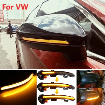 Sekvenčné Blikajúce Zrkadlo, Lampa Dynamické Blinker LED Zase Signálneho Svetla Na VW Volkswagen Golf 8 GLAXAY R GTE GTD MK8 2020 2021