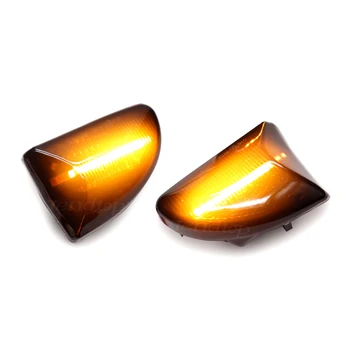 Amber LED Sekvenčné Bočné Obrysové Svetlo Zase Signálne Svetlá Pre Smart Fortwo 451 MK1 & MKII 2007 2008 2009 2010 2011 2012-