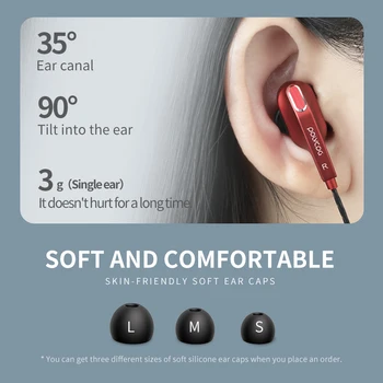 D9 In-ear Slúchadlá 3,5 MM s Mic HIFI Vodotesný pre Športové Herné Šumu káblové slúchadlá pre Iphone Huawei Xiao