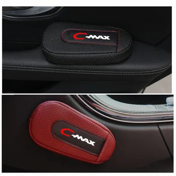 Vysoko Kvalitnej Kože Nôh Vankúš Koleno Podložky Dvere Auta rameno podložky Interiéru Auta Príslušenstvo Pre Ford Cmax