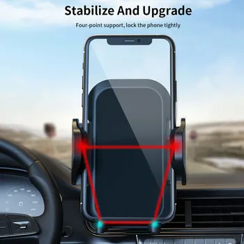 XMXCZLJ Bulík Auto Držiaka Telefónu Pripojiť Stojan GPS Pentru Mobilné Podporu Pre iPhone 12 11 Pro Max X 7 8 Plus Xiao Redmi