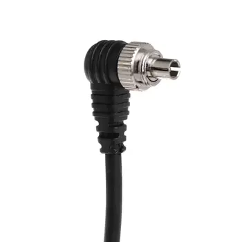 3,5 mm Konektor na Male Flash PC Sync Kábel, Kábel Svetlo Spúšť Pre Štúdiové Fotografie