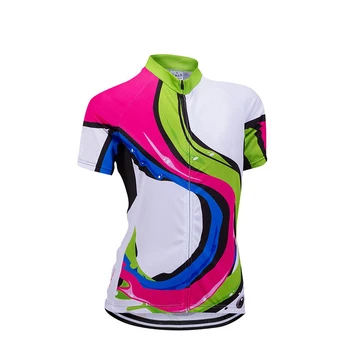 Ženy Tím Pro Cyklistika Dres Krátky Rukáv Cyklistické Oblečenie Top Bike Tričko na Mieru Priedušná MTB Ropa Ciclismo