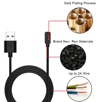 USB Nabíjačky Pre Xiao Redmi Smart Kapela Pro/Watch 2/ 2 Lite Nabíjací Kábel Pre Xiao Sledovať Dock Nabíjačku Drôt Moc Dock Stojan