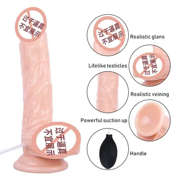 Realistické Obrovský Penis, Dildo Ejakulující Rozstrekovaný Striekať Dildo Ženy Masturbácia Klitorisu Vaginálny Orgazmus Dospelých, Sexuálne Hračky