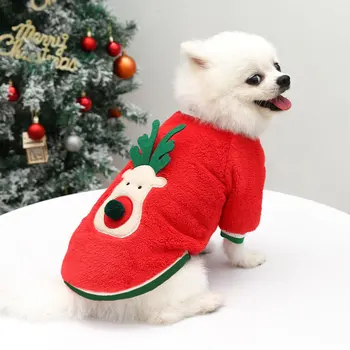Vianočné Psie Oblečenie na Jeseň a Zimu Kostýmy, Šaty pre Malé, Stredné a Veľké Psie Vianoce Pet Oblečenie Chihuahua