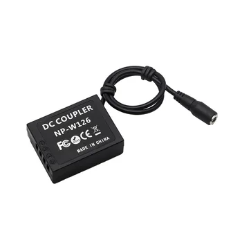 USB 5V Figuríny Batéria NP-W126, A Zvýšiť Kábel AC-PW20 DC Spojka Napájací Adaptér Pre Fujifilm X-S10 XT1 XT10 XT100 XH1 XM1 X100F