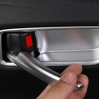 Pre Toyota Corolla 2019+ Auto Dvere Interiéru, Vnútorné Dvere, Rukoväť Miska Zdobia Kryt Výbava Príslušenstvo, ABS Chrome 4 KS