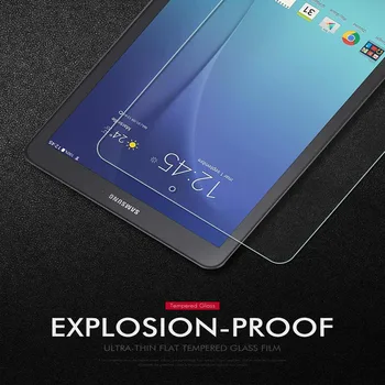 2 ks Tvrdeného Skla pre Samsung Galaxy Tab E 9.6 Palcový Tablet Screen Protector T560/T561 Ultra-jasné, Bublina Zadarmo Ochranný Film
