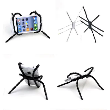 Spider Flexibilné Uchytenie Držiaka Telefónu Univerzálne Multi-Funkčné Prenosné Mount Pre IPhone 12 Pro Max XR XS Huawei Mobilný Telefón Majiteľa