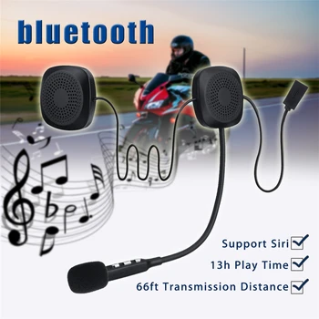 50M Nepremokavé Bluetooth-kompatibilné Bezdrôtové Anti-interferencie Prilba Headset, handsfree V4.2 Intercom pre Motocykel
