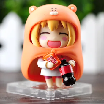Akcia Obrázok Anime Himouto Umaru Kolekcie Bábika Roztomilý Funny Girl V Orange Kapota # 524 PVC 10 cm