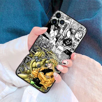 Dio Brando Sveta radu jojo anime Pre iPhone se 6 6 7 8 plus x xr xs 11 12 13 mini pro max mäkké silikónové telefón prípade kryt plášťa