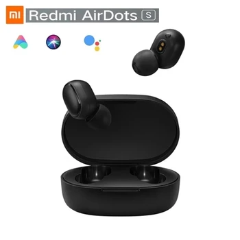 Originálne Slúchadlá Redmi Airdots 2 Xiao Slúchadlá Bluetooth 5.0 tws Redmi AirDots s Bezdrôtové Slúchadlá AirDots2 In-Ear Slúchadlá