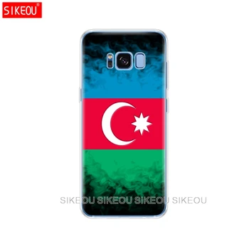 Silikónové puzdro pre Samsung Galaxy S9 S8 S7 S6 okraji S5 S4 S3 PLUS kryt telefónu azerbajdžan sýrii, izrael vlajka