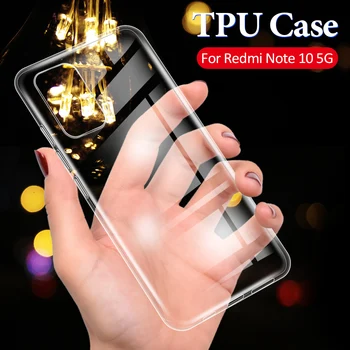 Transparentné Soft Telefón Prípade Pre Xiao Redmi Poznámka 11 10 Pro Max note11 Pro Prípade Jasne Kryt Pre Redmi Poznámka 11 10 4g 5g 10s Kryt