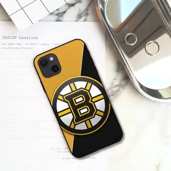 Boston Hockey Tímu Bruins Telefón puzdro Pre iPhone 11 12 Mini 13 Pro XS Max X 8 7 6 Plus 5 SE XR Shell