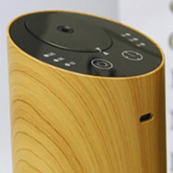 Póry dreva Bezvodý Arómu esenciálneho Oleja Vzduchu, Difuzér, Auto USB Aromaterapia Rozprašovač Nabíjateľná Hmly Maker