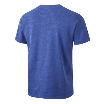 Muži Beží T-Shirts Rýchle Suché Kompresie Telocvični Šport Fitness T-Shirts Basketbal Košele pánske Jersey Športové oblečenie