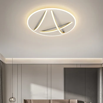 Spálňa stropné svietidlo led tvorivé Nordic lampy moderný minimalistický domáce kolo balkónom izba lampa spálňa lampa
