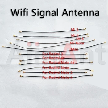 AiinAnt Pôvodného Signálu Wifi Antény, Konektor Flex Kábel Pre Xiao Redmi Poznámka Max Mix 2 3 4 kom 4i 4s 4x Pro 5s 5 6 Plus Pro