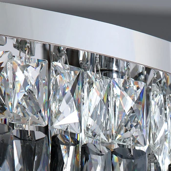 Moderné luxusné Crystal Stropné Svietidlá Led Izba Lampa Pre Obývacia Izba Kuchyňa Spálňa Osvetlenie Moderné Stropné Svietidlo Interiérové Svietidlo