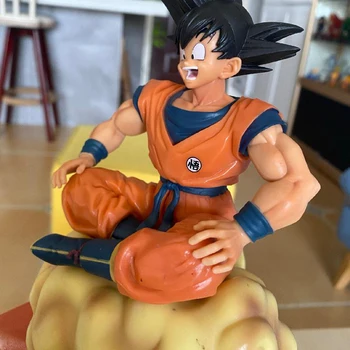 20 cm Dragon Ball DBZ Sedí Cloud Son Goku Vegeta Anime Akcie Obrázok PVC Zber Model Stolové Dekorácie, Hračky Pre Deti Darček