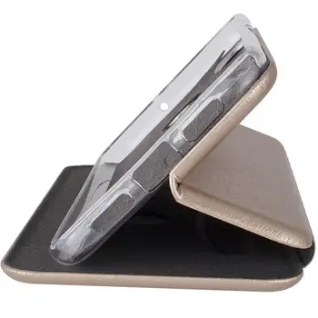Prípade flip olpen s magnetom pre Samsung Galaxy A8 plus 2018 a730f zlaté puzdro pre telefón príslušenstvo pre telefón puzdro pre mobilné smart phone