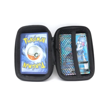 Pokémon Eevee Karty Držiteľ Hra Karty Zbierať Box Kapacita 50 Karty Anime Pokémon Album Hracie Karty Pikachu Nový Úložný Box