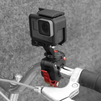 Športová Kamera Univerzálna Horských Bicyklov Svorka 360° Nastaviteľné Koleso držiaky na Insta360 Jeden R GoPro Osmo Akčný/Praktické Vrecko