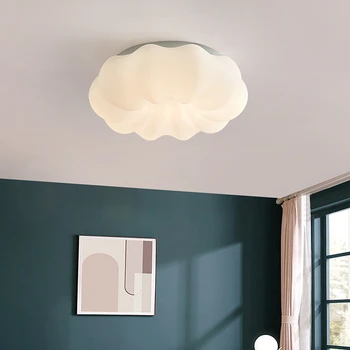 Nordic LED PE Tekvica Cloud Tvar Prívesok Svietidlo Stropné svietidlo Pre Deti, Spálňa, Obývacia Izba Dekoratívne Osvetlenie Lustre