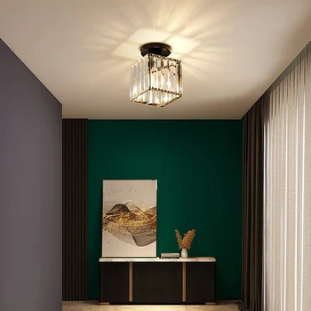 Moderné Luxusné Stropné Svietidlo Crystal Jednoduché Nordic Lampa Obývacej Izby, Spálne, Kuchyne, Chodby Restaruant Koridoru Hotel Home Decor