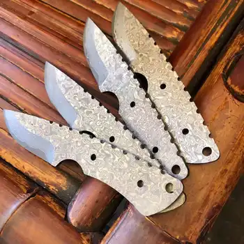 Ostré DIY kuchár ovocie utility nôž prázdne VG10 Damasku ocele čepeľ, materiál, polotovary, nôž embrya Japonskom štýle