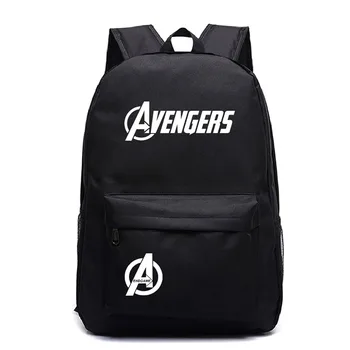 2021 Nové Disney Aktovka Avengers Hrdina Batoh Black Roztomilý Kreslený Priedušná Nositeľné Študentská Aktovka