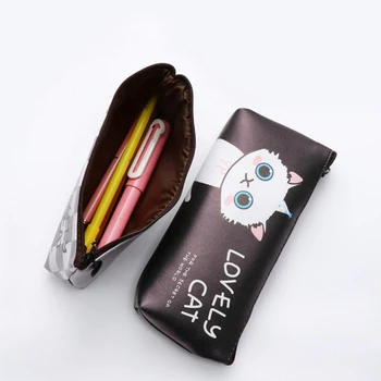 1pcs jednoduché kreatívne jelly gel ceruzka taška kórejský roztomilý študent malé čerstvé peračník office kancelárske potreby