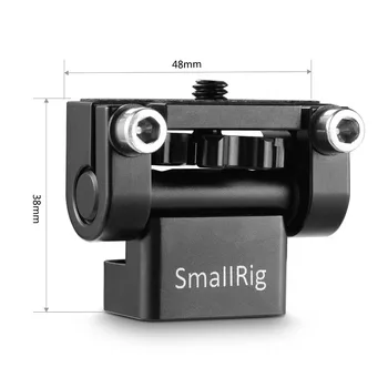 SmallRig Nastaviteľné DSLR Monitor Držiteľ Mount Anti-Twist Mini Pan Tilt pre Fotoaparát Monitor LCD Displej 1842