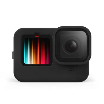 Silikónové Ochranné Puzdro puzdro pre GoPro 10 9 Shockproof Bývanie Rám puzdro na Zápästie Akčné Kamery Príslušenstvo
