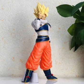 25 cm Dragon Ball Z Super Saiyan Goku Figura Vesmíru Vyhovovali Son Goku Akcie Obrázok PVC Anime Model Hračky, Dekorácie Darček