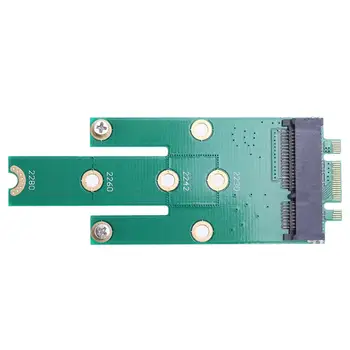 NGFF M. 2 B + M Kľúčom k mSATA Mini PCI-E slot karty PCI-Express SATA 3.0 SSD Muž Converter Karty Adaptéra Pre 2242/2260/2280 M. 2 NGFF SSD