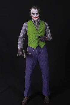 1:4 rozsahu klaun kostým príslušenstvo Joker obrázok oblečenie set&muž muž telo DIY akcie obrázok modelu hračka zbierky