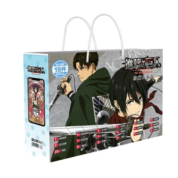 Haikyuu Anime Šťastie, Darčekové Tašky Kolekcia Hračiek S Pohľadnicu Plagát Odznak Nálepky Záložku Milovníkov Anime Vianočné Darčeky