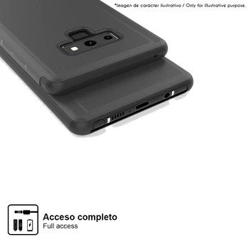 Stojan, kryt zrkadlový efekt flip prípade smartphone kryt pre Xiao Redmi Poznámka 10 (5G) 6.5