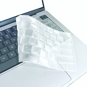 Kryt klávesnice pre Nový Apple MacBook Pro 14 palcový 2021 M1 A2442/ MacBook Pro 16-palcové 2021 M1 Max A2485 Jasné, Silikónové mäkké prípadoch