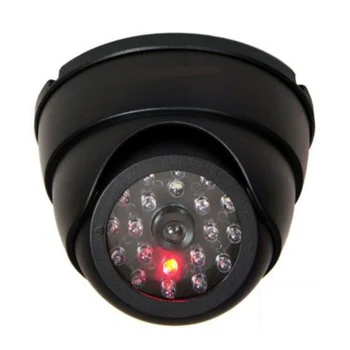 Smart Indoor/Outdoor Kamery CCTV Falošné Simulácia Figuríny Fotoaparát Home monitoring Zabezpečenia Mini Dome Kamera Bliká V Obchode