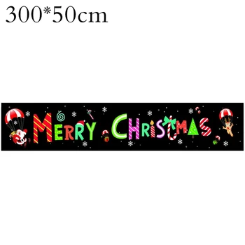 3*0,5 M Vianočné Banner Vonkajšie Vianočné Festival Ozdoby Vianočné Výzdoba Pre Domov, Záhradu Xmas Party Noel 2021 Nový Rok 2022