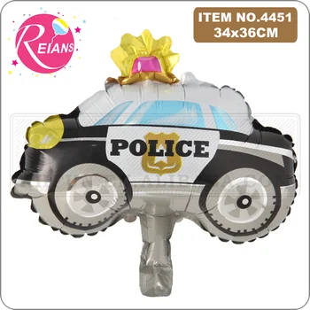 Mini Vozidla séria balóny Happy Birthday deti Motocykel Dekorácie auta baby sprcha dar, tank, vlak Požiaru truck globos