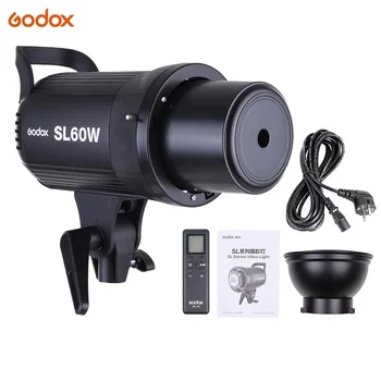 Godox SL-60W 5600K sl 60W LED Video Svetlo Bezdrôtové Diaľkové Ovládanie s Bowens Mount pre Photo Studio Fotografovanie Nahrávanie Videa